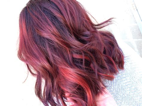 Red Highlights Ideas For Blonde Brown And Black Hair