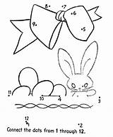 Dot Easter Dots Connect Coloring Pages Activity Worksheets Basket Printable Kids Rabbit Numbers Honkingdonkey Counting Popular Math Library Clipart Fun sketch template