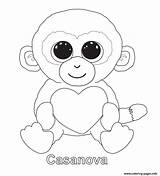 Beanie Coloring Pages Ty Boo Boos Printable Baby Duke Casanova Babies Print Kids Book Colouring Color Party Birthday Valentine Beanies sketch template