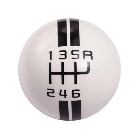 unique manual gear shift knob white universal  speed shifter knobs  trucks ebay