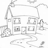 Coloring Pages Kids House Printable Latest Choose Board sketch template