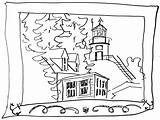 Coloring Pages Lighthouse Maine Printable Drawing Pencil Getcolorings Getdrawings Knotes Easy sketch template