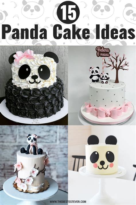 take a look at these 15 cute panda cake ideas that are a perfect fit
