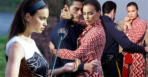 irina shayk turns dominatrix as she cracks the whip and