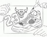 Coloring Bulls Chicago Pages Popular sketch template