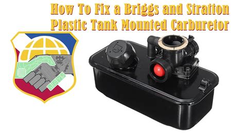 fix  briggs  stratton plastic tank mounted carb pulsa prime carburetor jet bulb