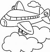 Coloring Transportes Aviones Medios Coches Barcos Trenes Nubes Transporte Escuelaenlanube Aéreos sketch template