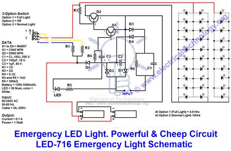 emergency fluorescent light wiring diagram