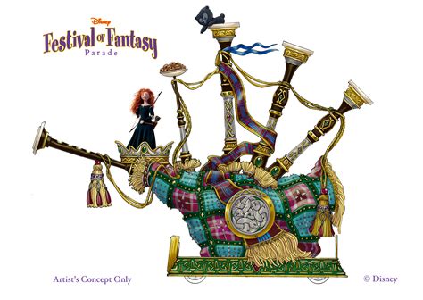walt disney world create    festival  fantasy parade  magic kingdom  spring