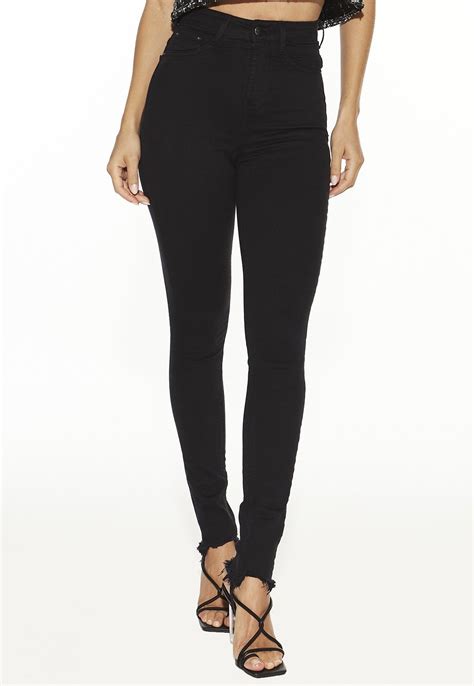 calça jeans feminina skinny hot pants black and white dz20289 p
