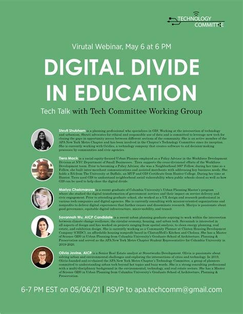 digital divide  education  pandemic  impacts american planning association