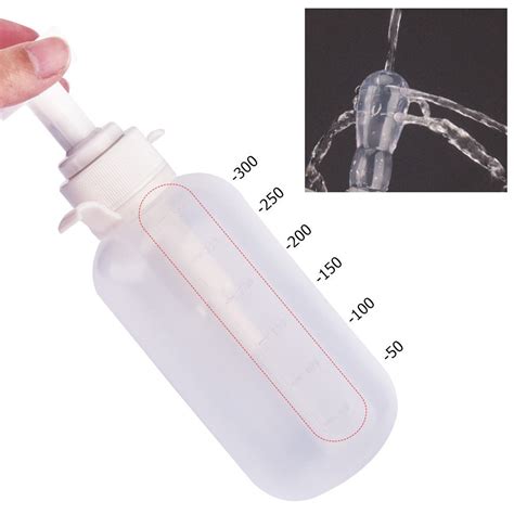 300ml Durable Vaginal Wash Bottle Cleanser Anal Enema Douche Manual