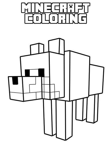 printable minecraft coloring pages  kids pics colorist
