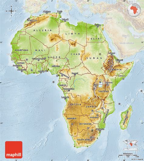 Physical Map Of Africa Homemade Sex Video