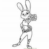 Coloring Hopps Judy Pages Zootopia Badge Mayor Lionheart Coloringpages101 Officer Kids sketch template