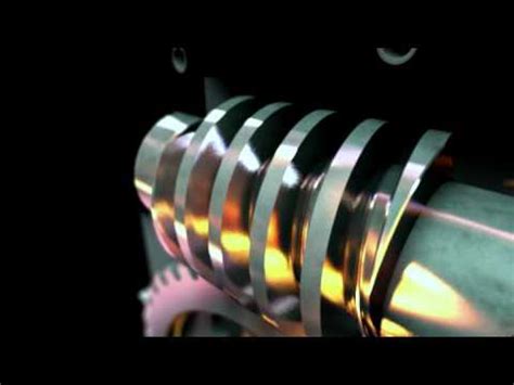 worm gear assembly youtube