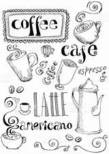 Kaffee Desayuno Lesen sketch template