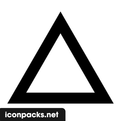 triangle svg png icon symbol  image