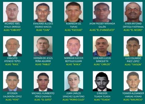 Conozca Los Delincuentes Más Buscados En Medellín Y Antioquia Bluradio