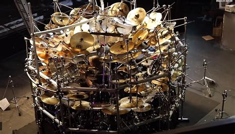 timelapse   worlds largest drum kit  set