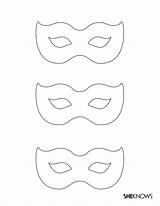 Masquerade Maschere Carnevale Antifaz Blogmamma Superhero Asilo Decorare Semplici Ideali Printables sketch template