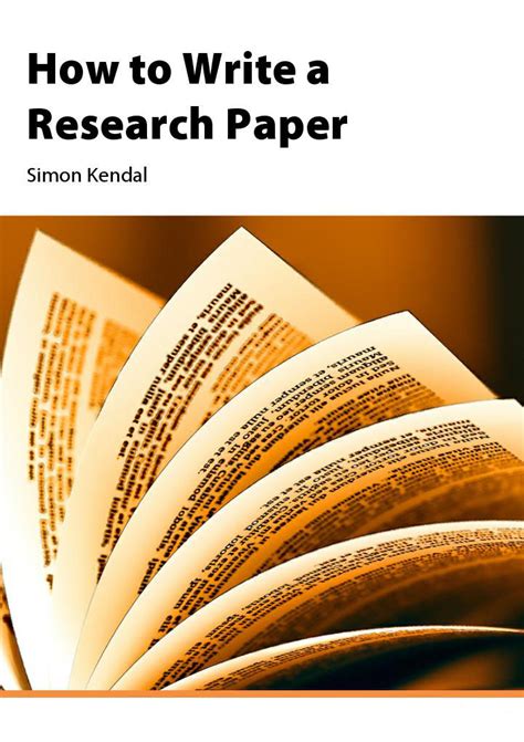 write  research paper  simon kendal    book