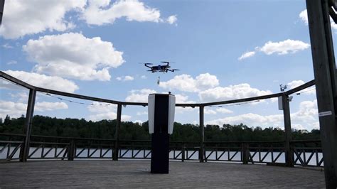 cleveron opens worlds fastest public drone delivery service suas news  business  drones