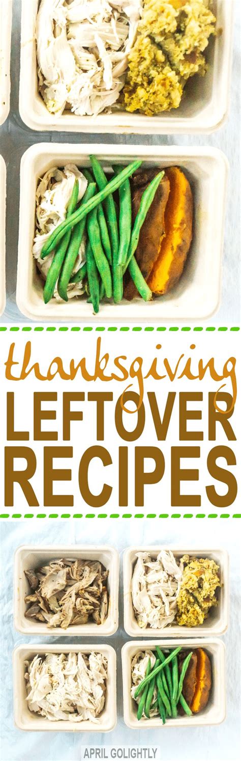 25 super easy thanksgiving leftover recipes april golightly