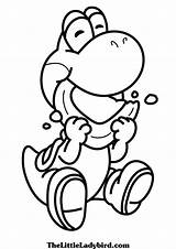 Yoshi Coloring Colorare Disegni Gratuit Toad Mange Dessins Dinosaurio Dessiner sketch template