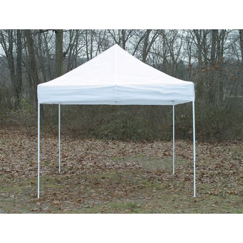 shelterlogic pop  outdoor canopy tent ft  ft truss top straight leg white model