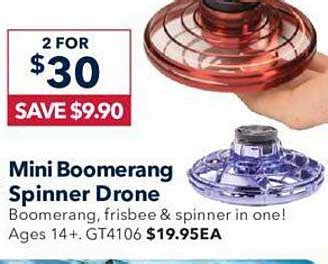 mini boomerang spinner drone offer  jaycar electronics cataloguecomau