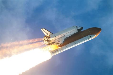 shuttle sky start atlantis spaceship sci fi nasa wallpaper   wallpaperup