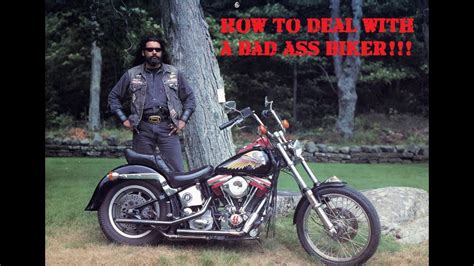 How To Deal With A Bad Ass Biker Youtube