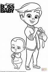 Coloring Boss Baby Tim Pages Templeton Drawing Printable Colorings sketch template