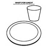 Lunch Coloring Pages Crayola sketch template