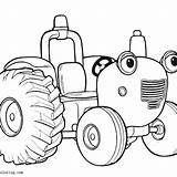 Tractor sketch template