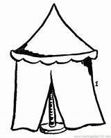 Circus Tent Coloring Pages Colouring Getdrawings sketch template