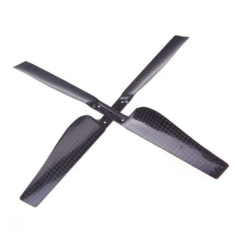 pcs propeller blades carbon fiber  parrot ar drone   ed ebay