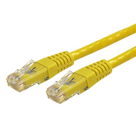 cat ethernet cable  ft yellow patch cable molded cat cable onedealoutlet featured