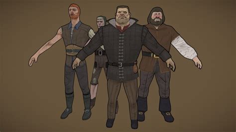 the gang download free 3d model by graft [441c531] sketchfab