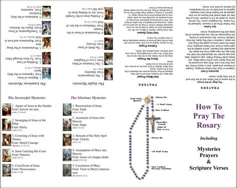 printable rosary guide