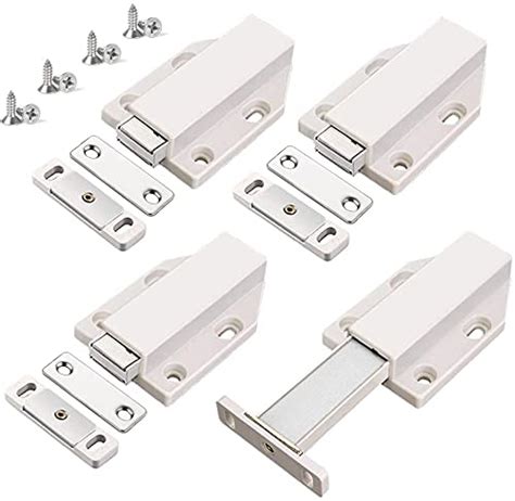 magnetic push latch heavy duty jiayi  pack push  open cabinet hardware magnetic touch latches