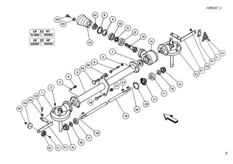 walton hay tedder parts diagram
