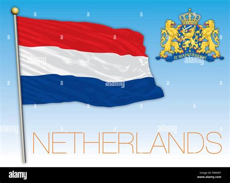 netherlands official flag vector illustration stock vector image and art