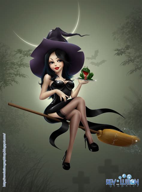 Witch Pin Up Witches Brew Pinterest Witches