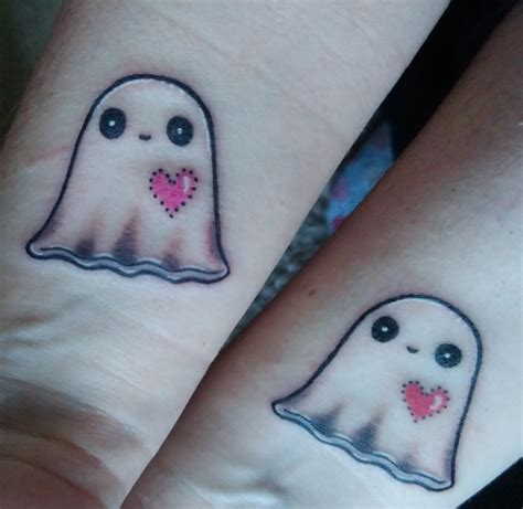 Me And My Mums Matching Halloween Tattoos Done By Ellen At The