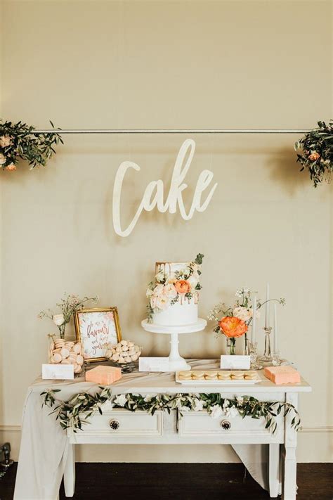 rustic wedding dessert table display ideas     puff