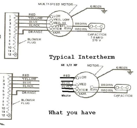 ac blower fan wiring diagram