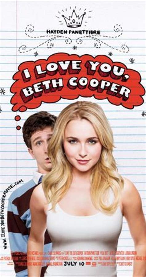 i love you beth cooper 2009 imdb