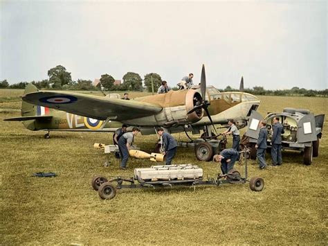 atjomilitaria instagrambristol blenheim mark iv     squadron raf undergoes